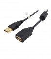 کابل افزایش طول USB 2.0 زغال دار فرانت 5 متری