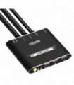 سوئیچ کی وی ام 2 پورت HDMI لایمستون LS-HKC0201
