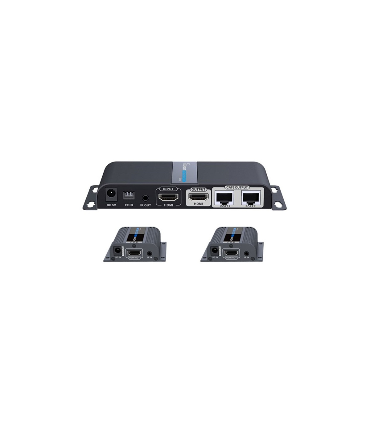اسپلیتر-اکستندر HDMI لنکنگ Lenkeng LKV712Pro 1X2