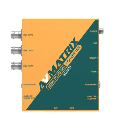 AVMATRIX SC2031 HDMI to 3G-SDI Scaling Converter