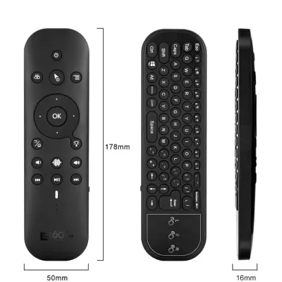 ابعاد و مشخصات ریموت کنترل ایرموس مدل G60s Pro