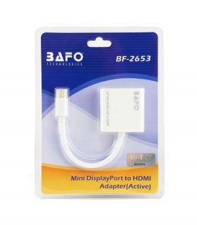 مبدل Mini DisplayPort به HDMI اکتیو بافو BAFO BF-2653