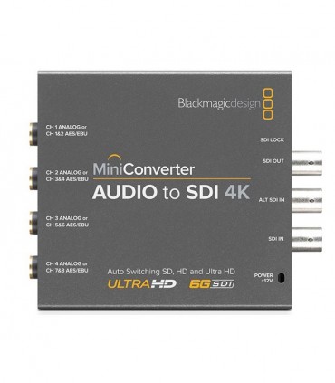 مینی کانورتور بلک مجیک Mini Converter Audio to SDI 4K