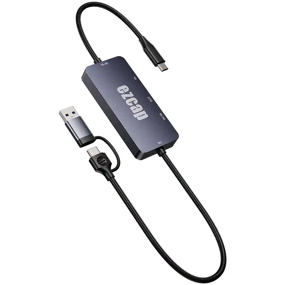 ورودی HDMI کارت کپچر ایزدکپ ezcap 370 اتصالات کارت کپچر ezcap 377 gamelink dp